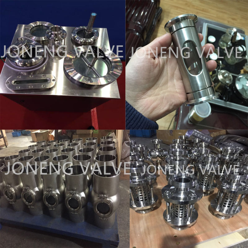 Hygienic Stainless Steel Sight Glass with Light (JN-SG 1006)