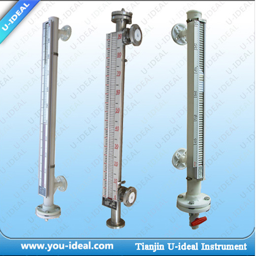Magnetic Floater Bi Tank Level Gauge with Switches Color Water Level Meter