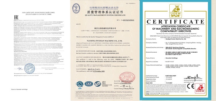 Fish Oil Extraction Machine / Fish Oil Decanter Centrifuge / Fish Oil Processing Machine