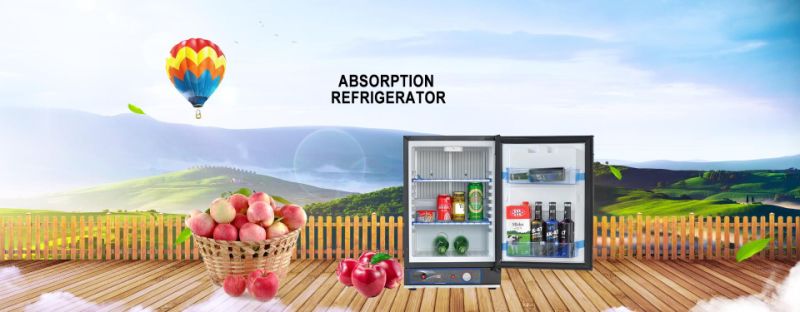 Smeta 280L Top Freezer Double Door Kerosene Gas Absorption Refrigerator