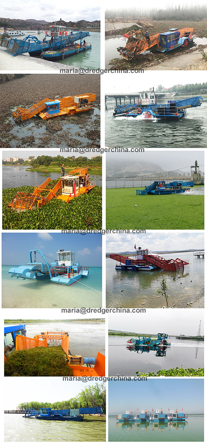 Floating Garbage Collection Boat for River/Lake/Reservoir Cleaning