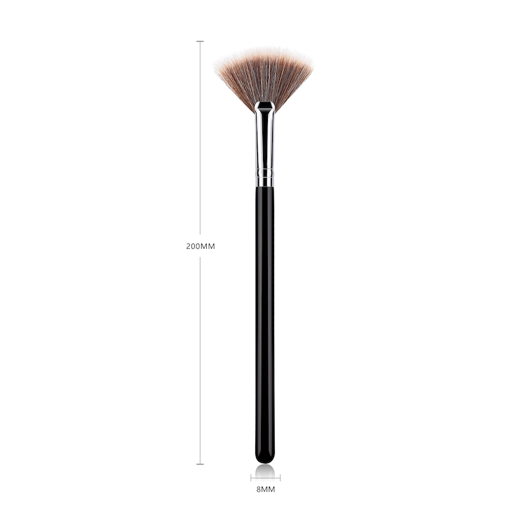 Strobing Fan Brush Makeup Brush Soft Dense Cruelty-Free Fanned Brush