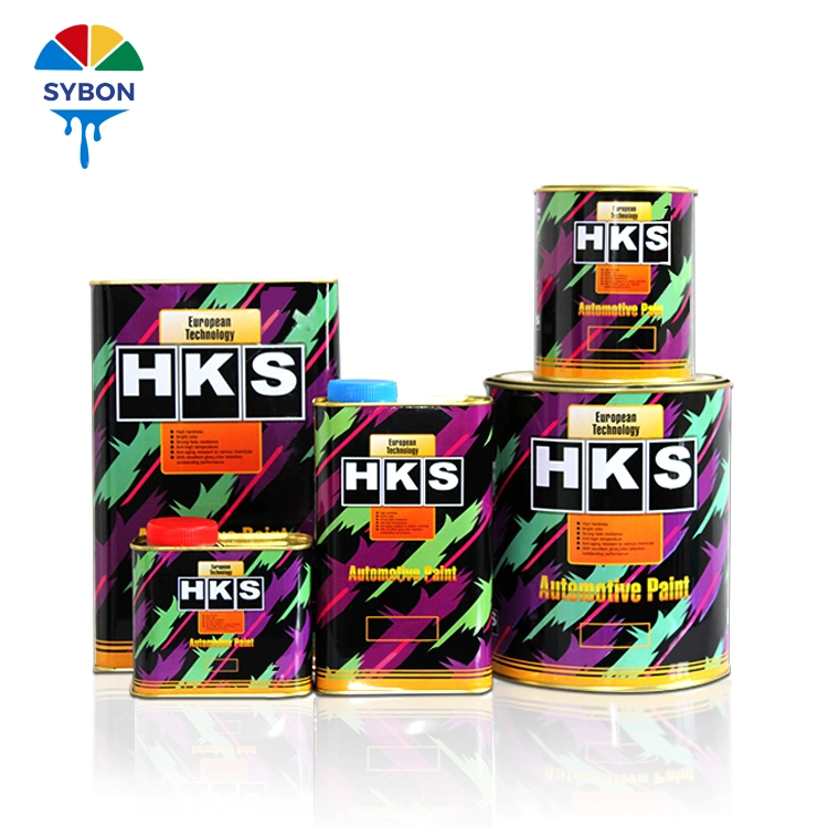 High Quality Good Coverage and High Gloss 1K/2K Automotive Auto Refinish Car Paint