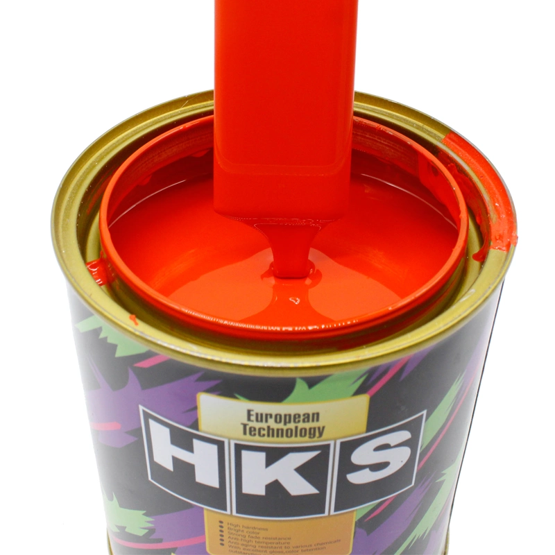 High Quality Car Body Coating Hks Brand Car Repair Automobile Paint 2K Acrylic Auto Car Paint