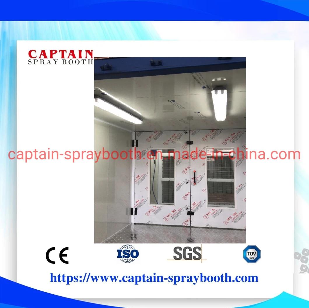 Electrical Model Container Spray Booth / Container Paint Cabinet