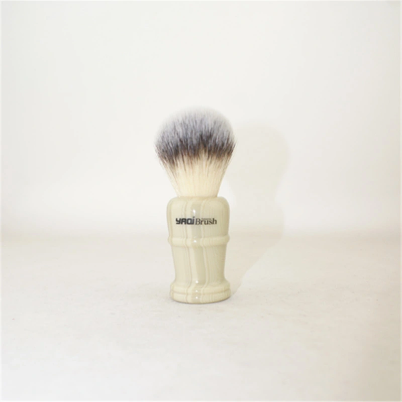 Yaqi Shaving Brush Resin Handle Synthetic Hair Knot Brush Badger Knot Shaving Brush