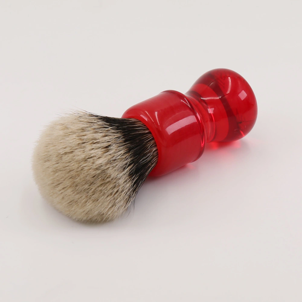 Yaqi Ruby Two Band Badger Hair Men Shaving Brush