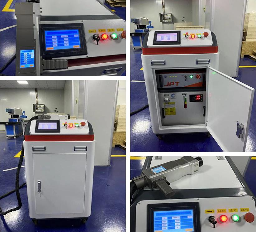 200W Fiber Laser Cleaning Machine for Rust Paint Oil Removal