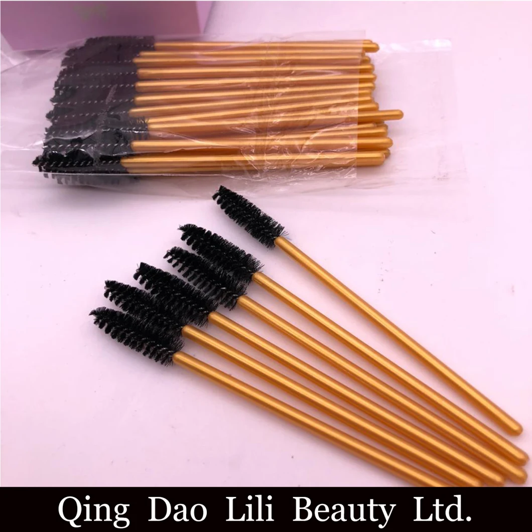 Hot Selling Private Label Colored Eyelash Extension Cleanser Cleaning Brushes