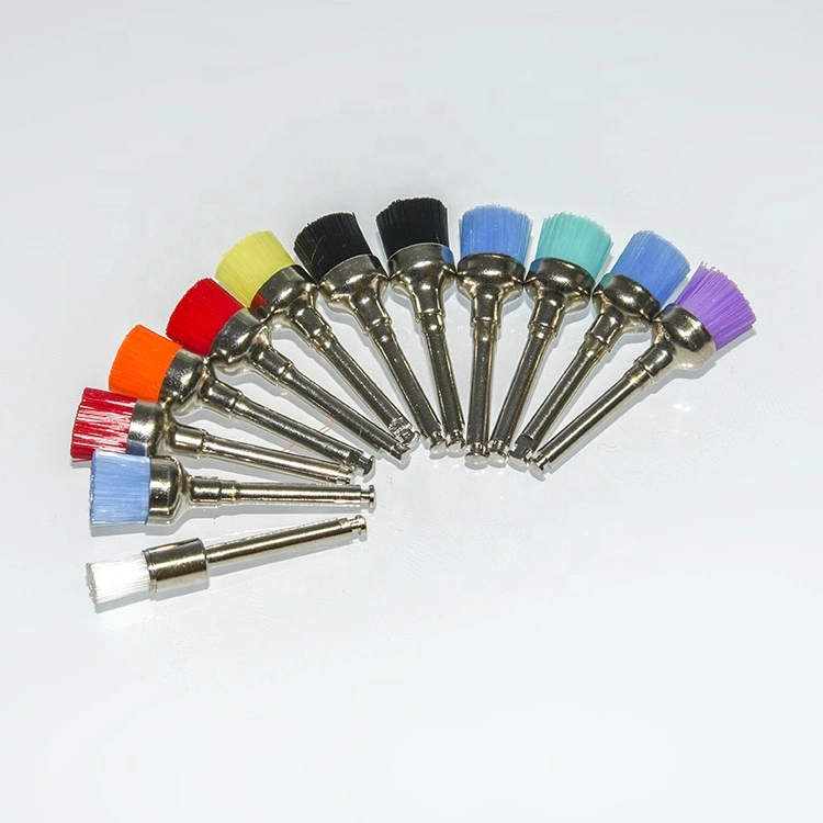 Colorful Dental Supplies Disposable Handpieces Dental Polishing Brush