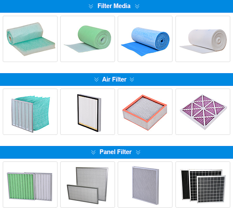 High Efficiency Fan Filter Paper for Air Painting Room