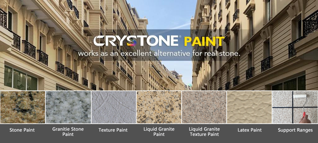 Popular Building Project Paint Texture Paint Stone Imitation Coating Residence House Paint