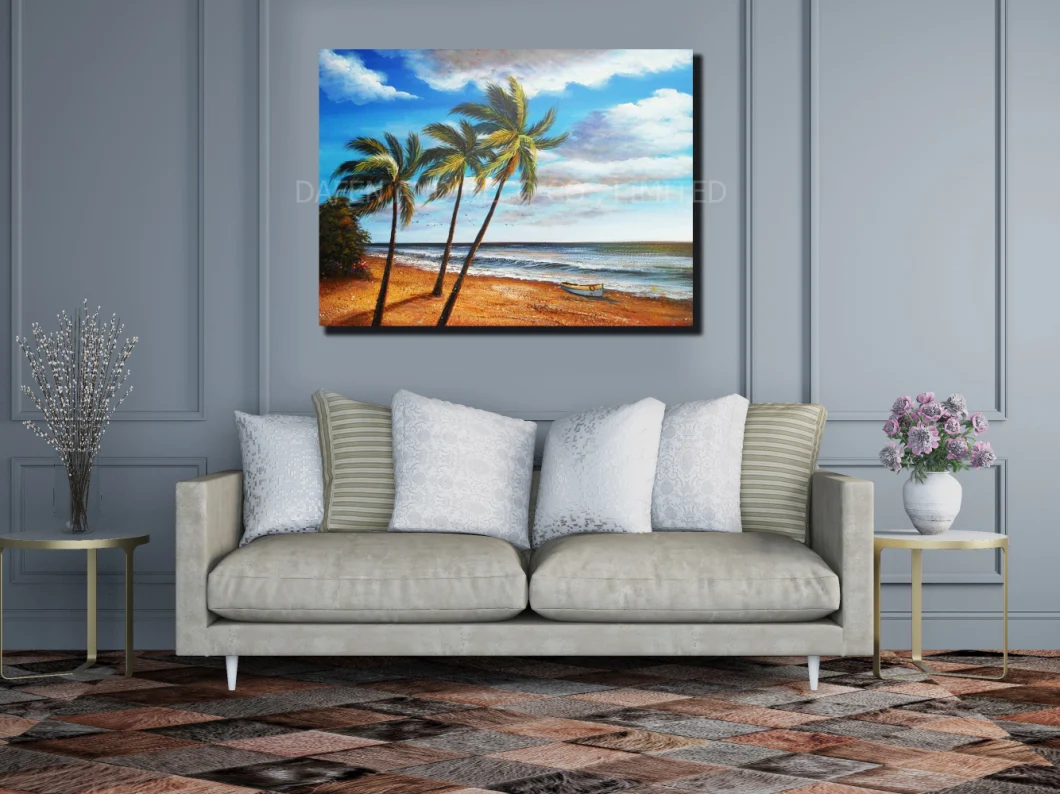 Landscape Painting (ADC7602) Handmade Oil Painting Wall Decorative Art