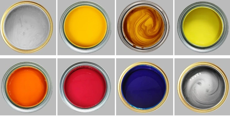 Good Price of Good Quality Clear Coat Refinish Spray Coating Paint Varnish Acrylic Paint with The Best Quality