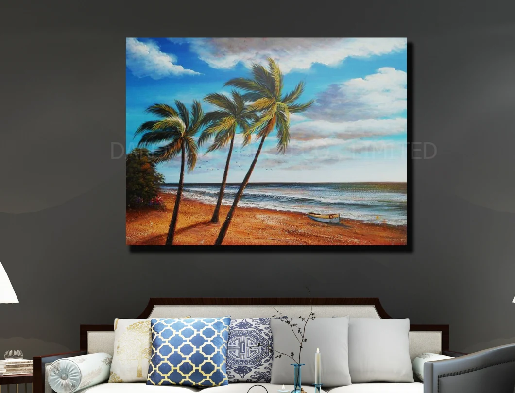 Landscape Painting (ADC7602) Handmade Oil Painting Wall Decorative Art