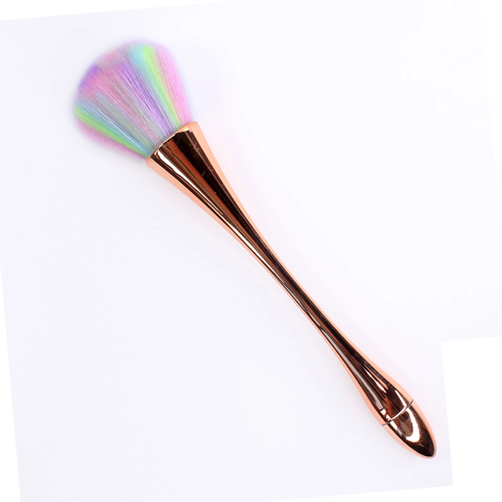 Customized OEM Large Powder Brushes Colorful Premium Durable Makeup Foundation Loose Powder Blush Brushes Multi-Colorful