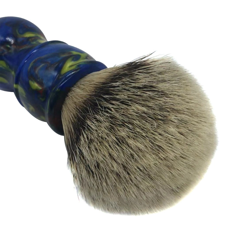 Men's Travel Shaving Brush with Badger Hair