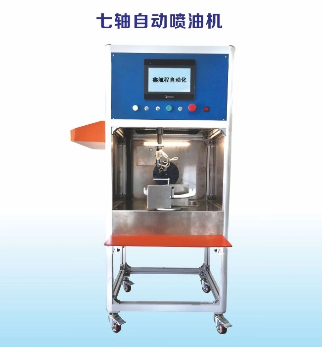 Industry New Seven Axis Oil Injector Oil Paint Spray Machine