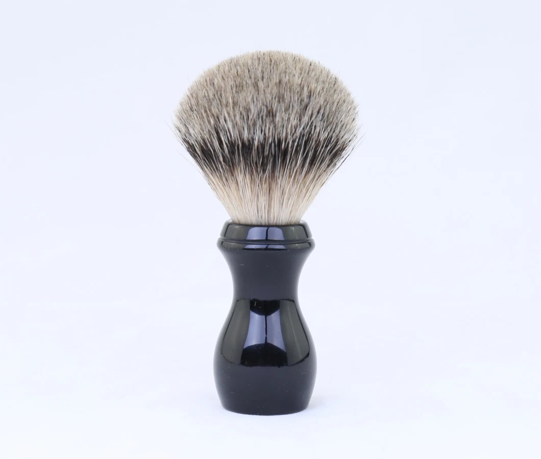 Yaqi Brand OEM Service Product Resin Handle Synthetic Hair Badger Hair Knot Shaving Brush