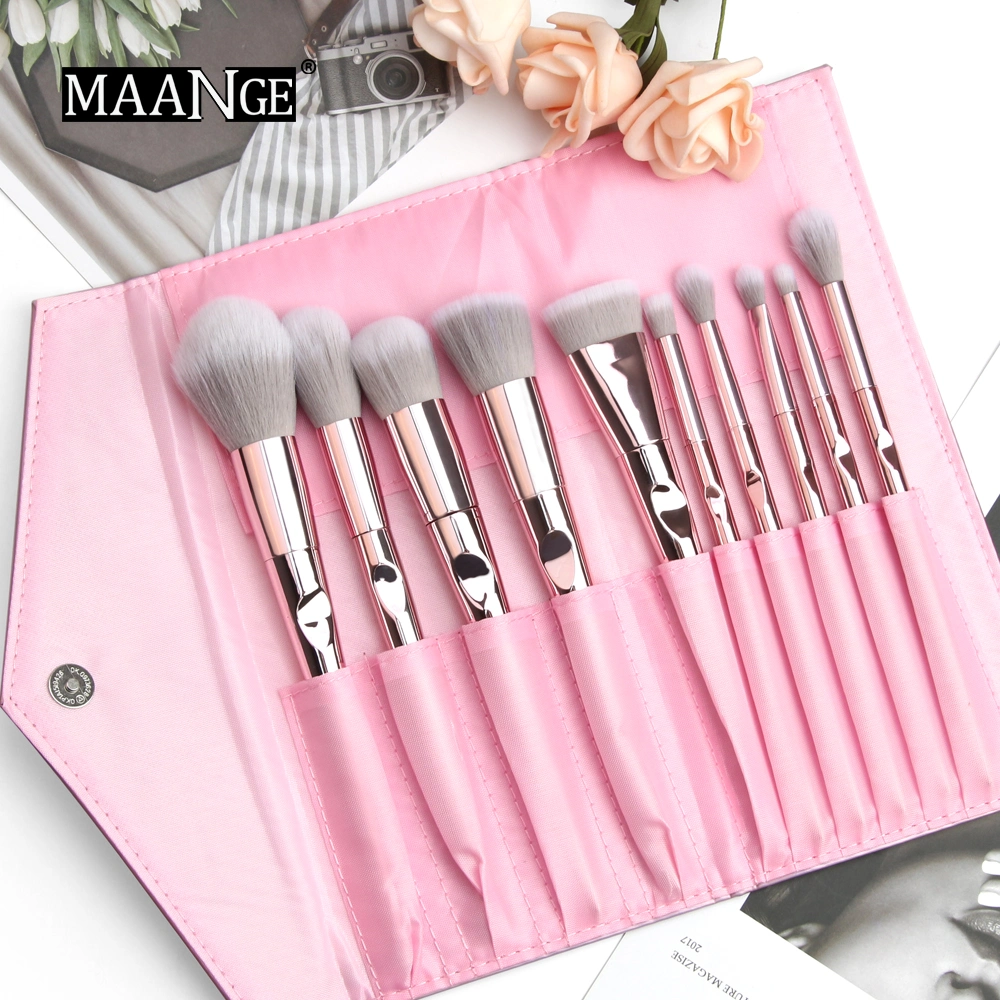 Maange PRO Makeup Brushes Set Eye Shadow Blending Eyeliner Eyelash Eyebrow Brushes