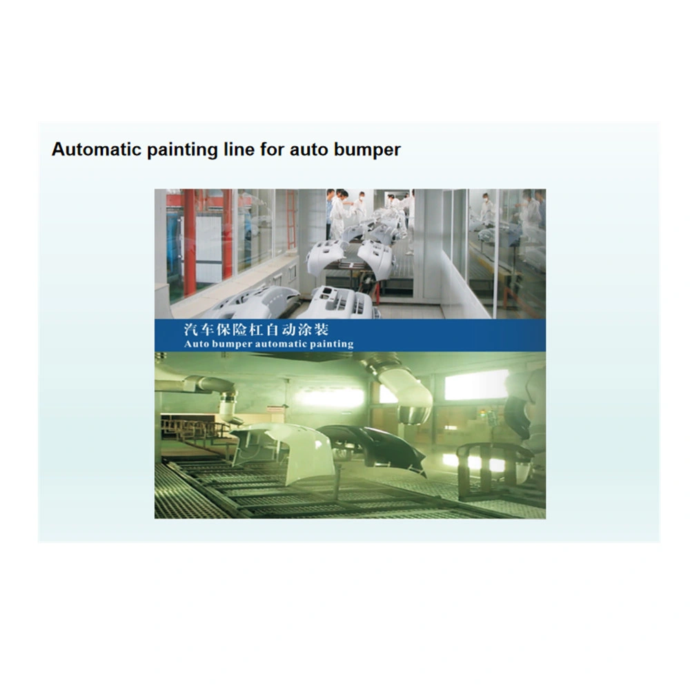 Car Bumper Painting Robot Spray Coating Machine Painting Production Line