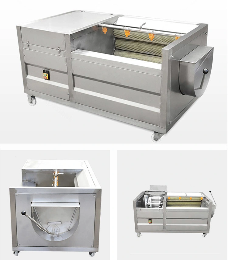 Potato Washing Machine Brushes Potato Plant Cleaning machinery