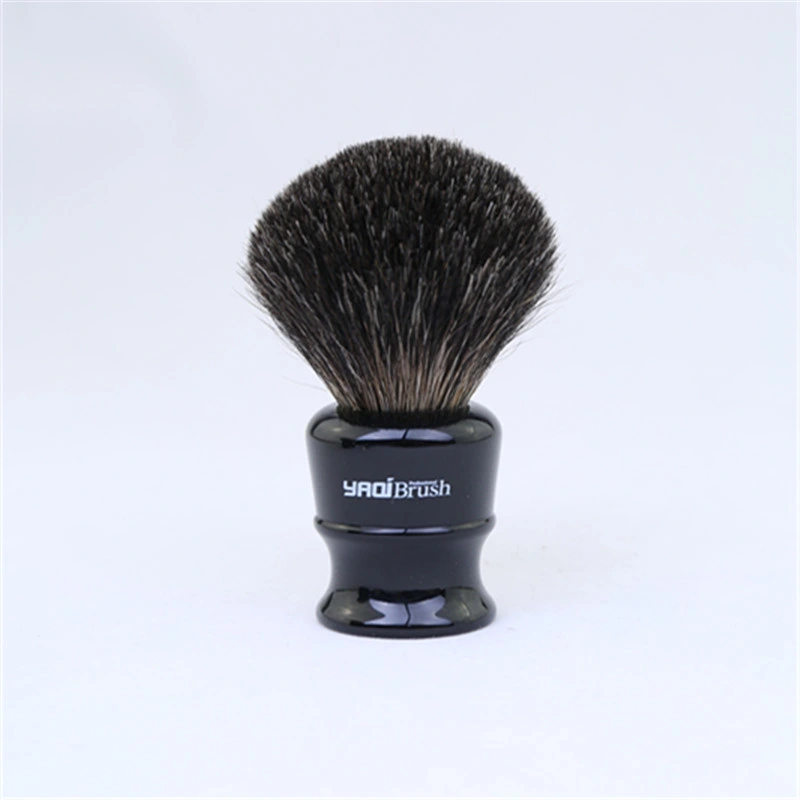 Yaqi Brand OEM Resin Handle Badger Hair Synthetic Hair Knot Shaving Brush