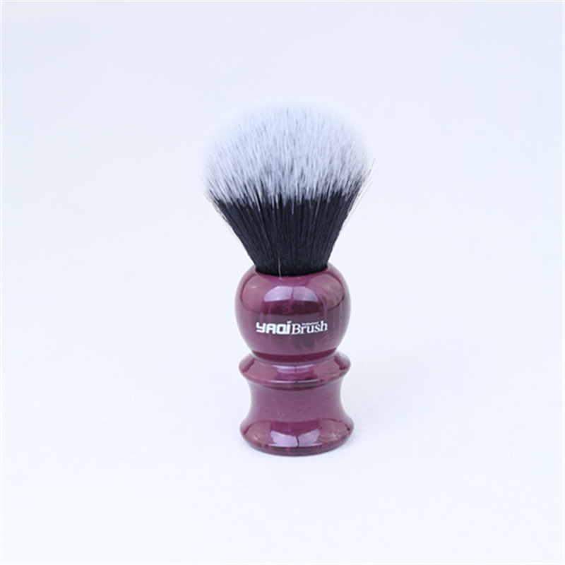 Yaqi Brand Resin Handle Synthetic Hair Badger Hair Knot Shaving Brush