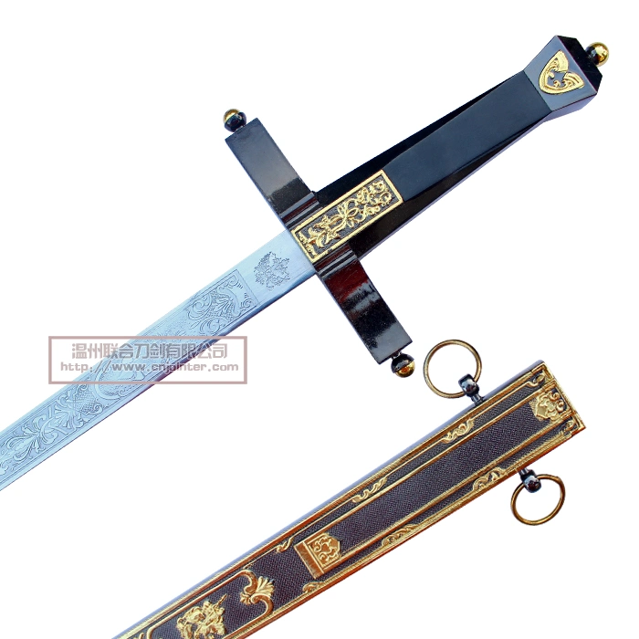 European Dagger European Knight Dagger Historical Dagger The Film and Television Dagger 40cm HK8394