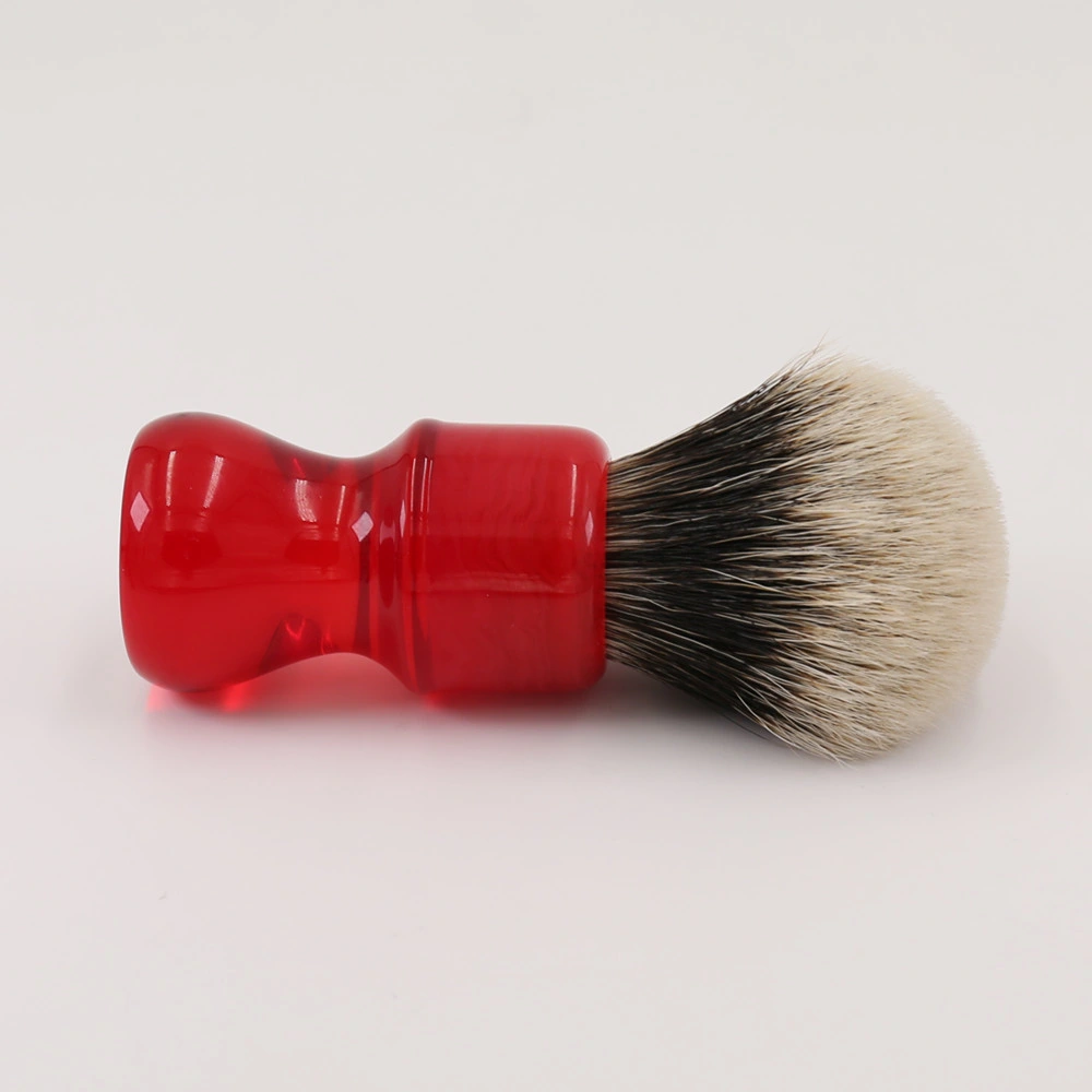 Yaqi Ruby Two Band Badger Hair Men Shaving Brush