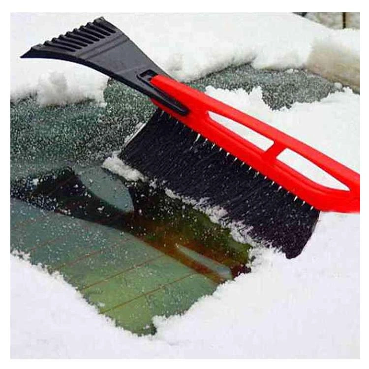 Snow Brush with Scrapper Extendable Snow Brush