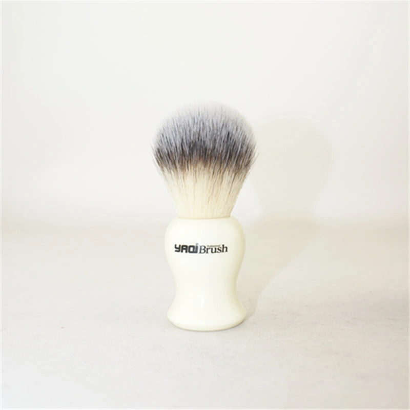 Yaqi Shaving Brush Beard Brush Badger Knot Synthetic Hair Knot Shaving Brush for Men