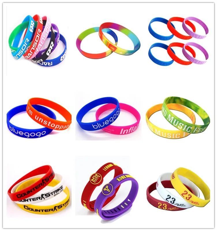 Promotional Cheap Custom Silicone Wrist Band, Cheap Custom Silicone Bracelet, Bulk Cheap Silicone Wristband