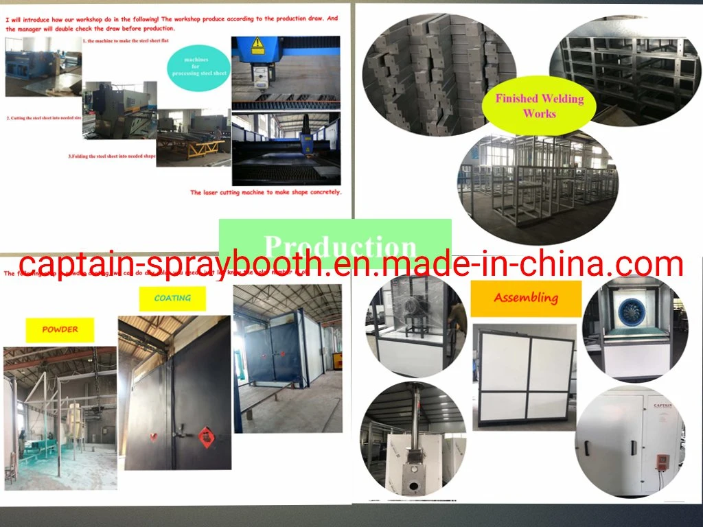 Spray Booth/Painting Room/Paint Booth for Different Kinds of Auto