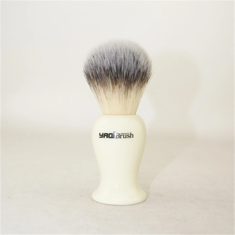 Yaqi Shaving Brush Barber Shave Badger Knot Synthetic Hair Knot Shaving Brush for Men