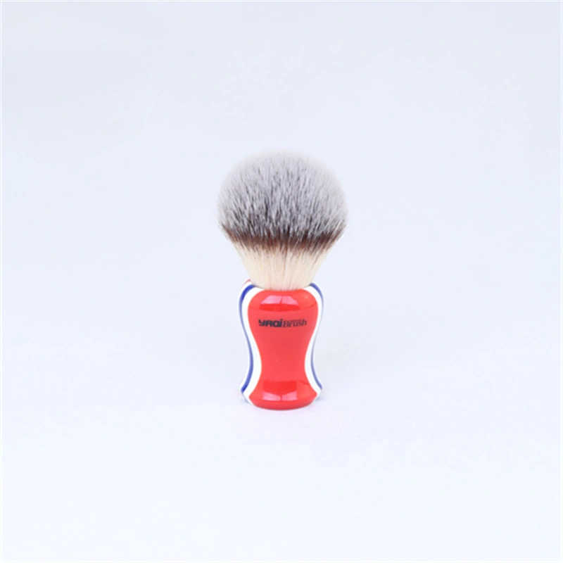 Yaqi Resin Handle Synthetic Hair Badger Hair Personal Grooming Shaving Brush for Men