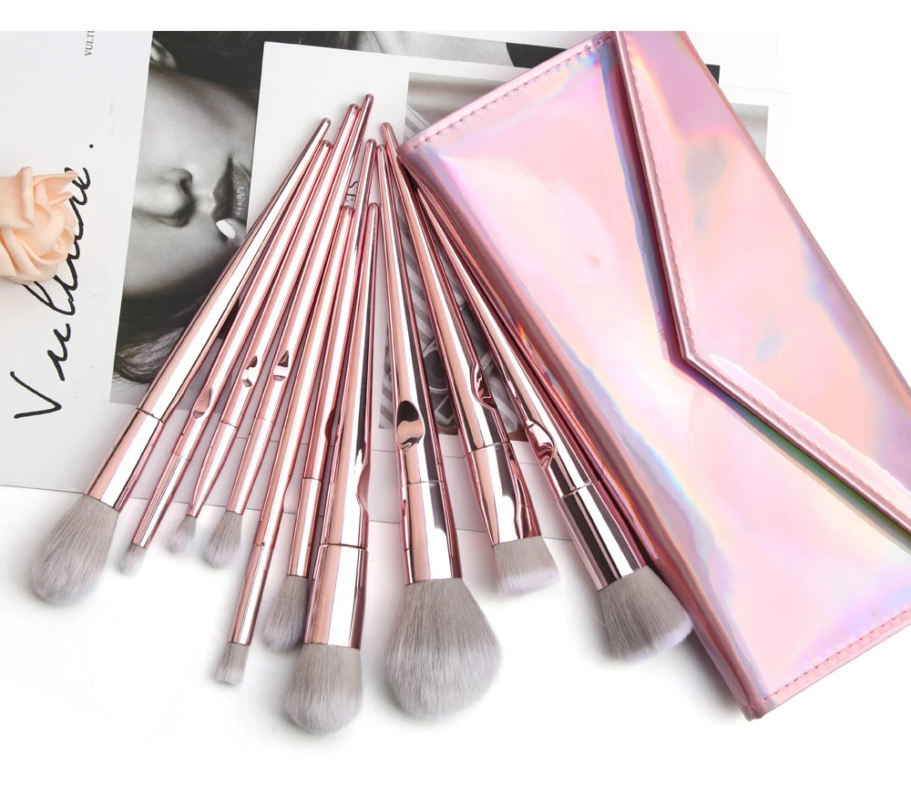 Maange PRO Makeup Brushes Set Eye Shadow Blending Eyeliner Eyelash Eyebrow Brushes