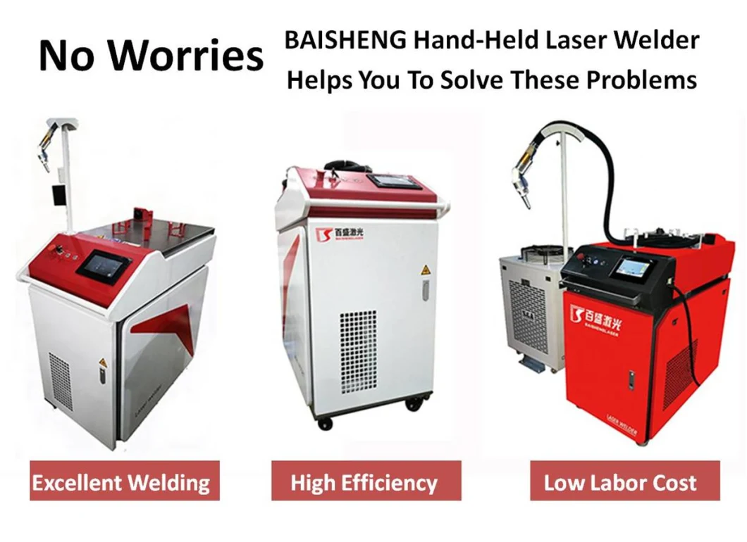 1000W CNC Handheld Continuous Fiber Laser Welding Machine Aluminum Welder Raycus Reci Soldering Equipment for Metal