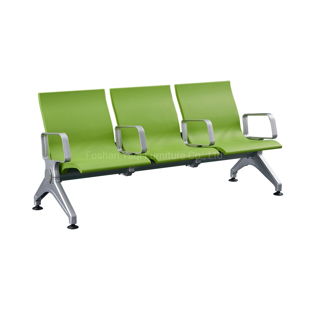 PU Customer Waiting Bench Aluminum Airport Seating Chair (YA-J238P)