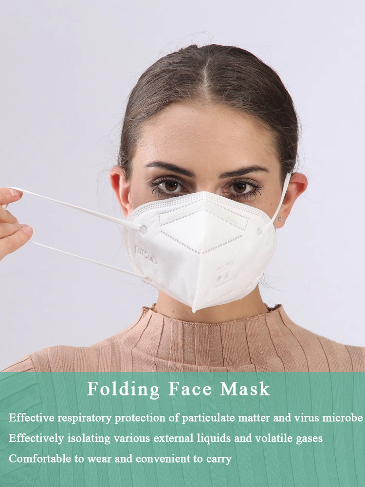 KN95 Protective Face Mask with GB2626-2006 Mask Factory Delivery Fast 3D Fold Mask