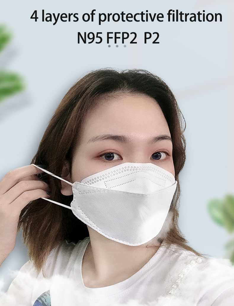 Factory Direct Kids Face Shield Fish Mouth Type N95 Dust Mask