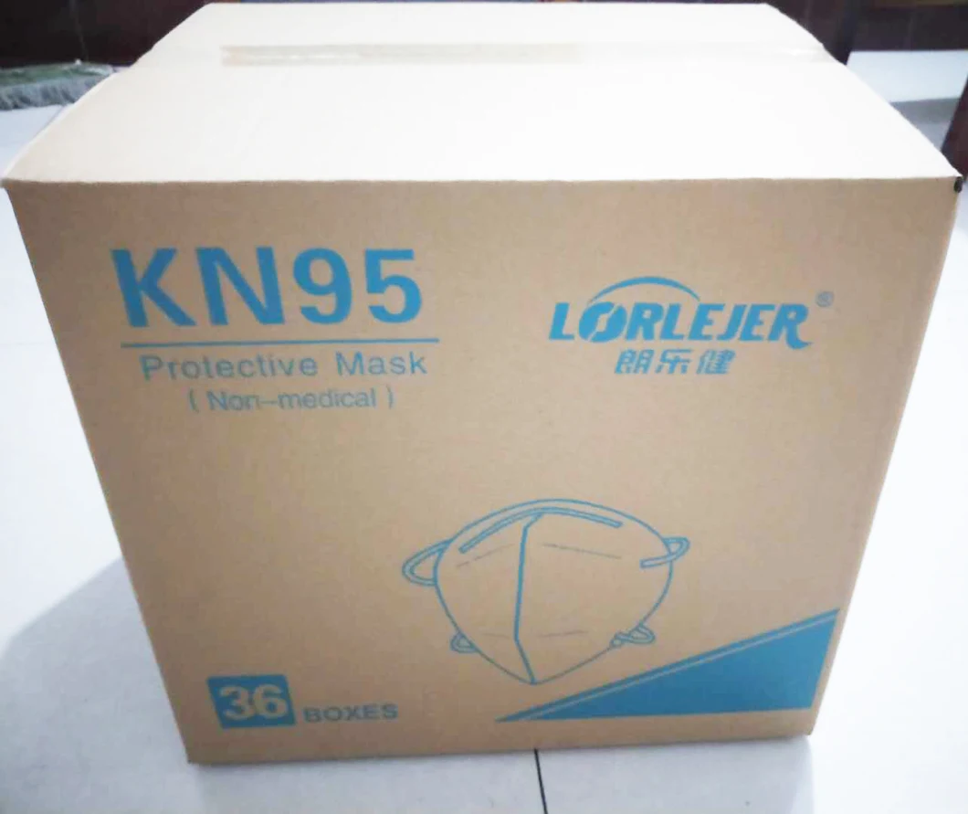 5ply KN95 Protective Face Mask with GB2626 Mask Factory Delivery Fast 3D Fold Mask