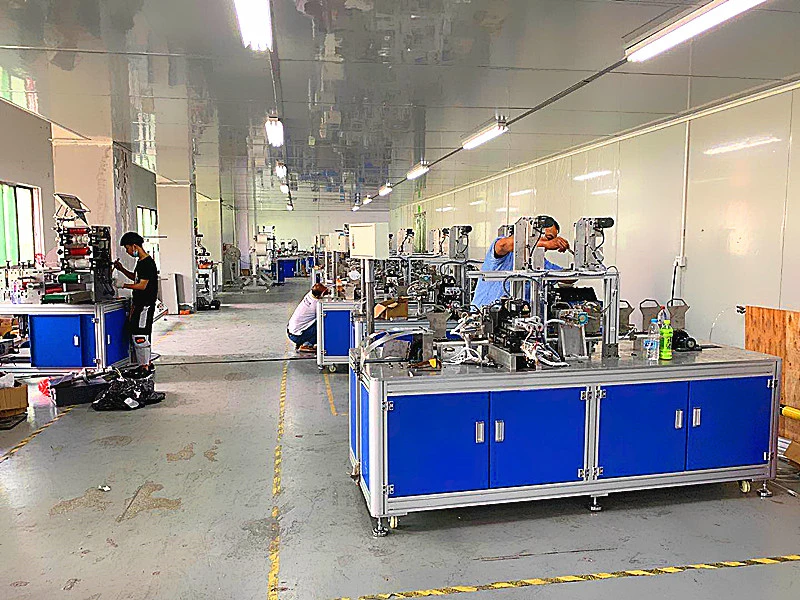 250PC/Min Fully Automated Face Mask Making Machine Mask Production Line