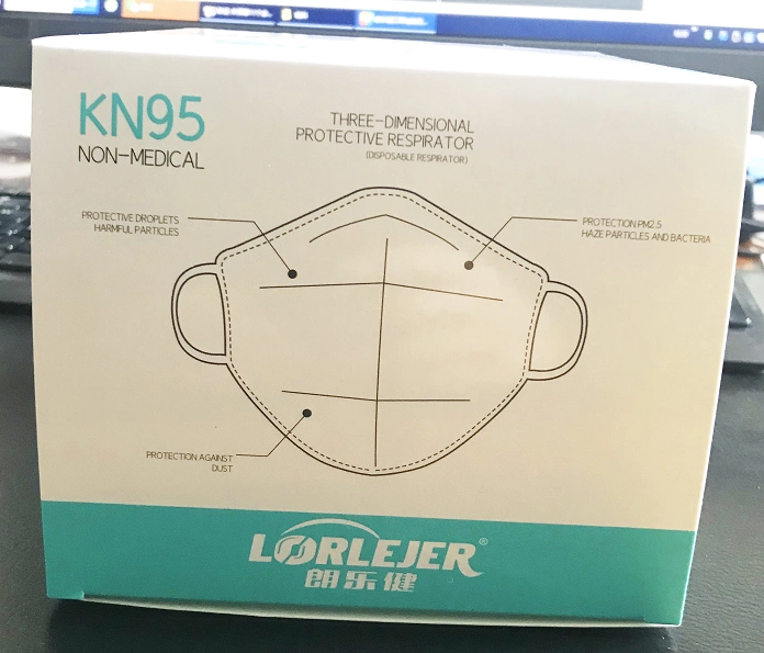 5ply KN95 Protective Face Mask with GB2626 Mask Factory Delivery Fast 3D Fold Mask