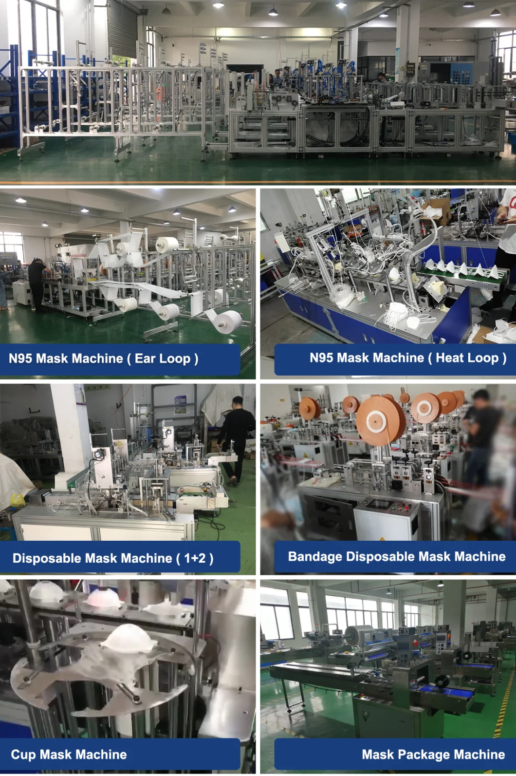 FFP3 Semi Automatic Mask Machine Manufacturer Produce Face Mask Production Equipment