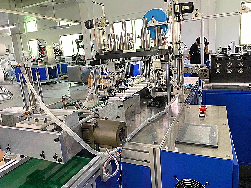 250PC/Min Fully Automated Face Mask Making Machine Mask Production Line