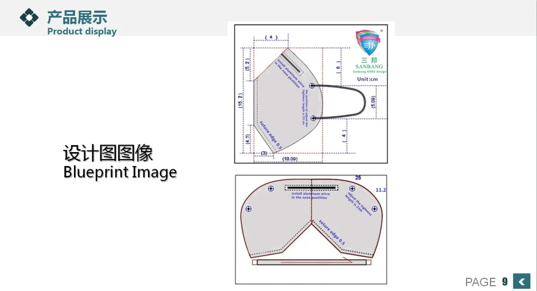 Sanbang Stock Mask FFP2 Mask Factory Direct Sale Non Woven Face Mask FFP2 KN95