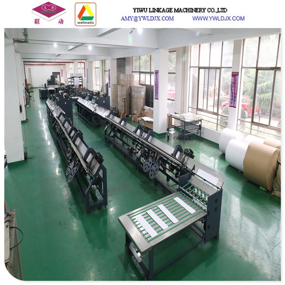 Ld-1020 Fully Automatic Exercise Book Notebook Making Line Making Machine