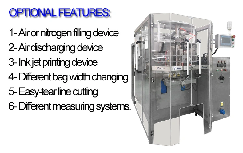 Automatic Vertical Frozen Food Packing Machine with Multihead Weigher Pillow Bag Packing Machine