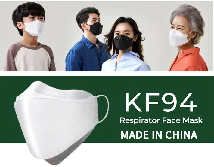 CE Approved 4 Layer Disposable Mask Civil Fish Mouth Type N95 Protective Dustproof Face Mask